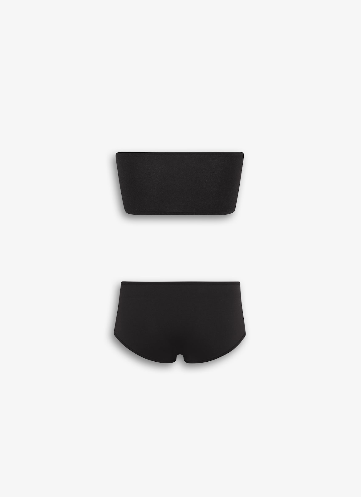 SECOND-SKIN KNIT LINGERIE SET ALAÏA BLACK SECOND-SKIN KNIT LINGERIE SET